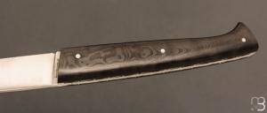   Couteau " Le Lombard " par Fontenille-Pataud - Fatcarbon® et 14c28n