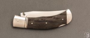    Couteau " Lock-Back " custom par Grégory Picard - Morta et S45VN