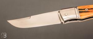   Couteau " Persan " par Philippe Lemonnier - Os cerfé et RWL34 