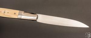    Couteau " Rumilly 2 pièces" par Erwann Aubriet - Ivoire de mammouth