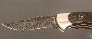 Couteau Böker Solingen - Scout Bog Oak Damast N°107/199  - 112124DAM