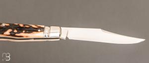   Couteau " Slimline Trapper " Stag de Craig Brewer