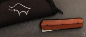   Couteau " Small Sanjo " par Guy Poggetti - Micarta et C130