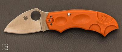  Couteau Spyderco Meerkat Burnt Orange Sprint Run HAP40 - SPC64JPBORE