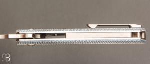   Couteau " Ulys First Run "  - Collaboration Stéphane Espi et Maxknives - MKES1BL