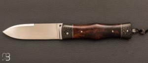  Couteau " Violon" par Philippe Lemonnier - Bois de fer d'Arizona et RWL34 