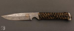  Couteau W TECH 4 Édition Limitée 20 ans Wildsteer - Paracorde et lame stonewashed