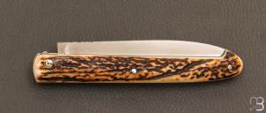   Couteau " Yssingeaux " de Jérôme Latreille - Bois de cerf