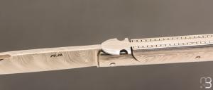   Couteau  " Yssingeaux " full damas de Robert Beillonnet