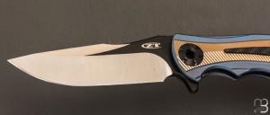 Couteau " ZT.0606CF  " Edition limitée #0168 design de RJ Martin par ZERO TOLERANCE