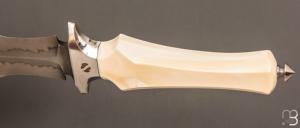   Dague custom de Samuel Lurquin - Ivoire de phacochère