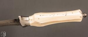   Dague custom de Samuel Lurquin - Ivoire de phacochère