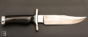   Couteau " Nordic Knives Dealer Special / Special Bowie " par Randall - Micarta noir