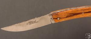    Couteau Le Thiers® Nature S N°063/100 par Fontenille-Pataud - Bois de serpent et lame en 14C28n