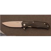 Couteau fermant T.R.E. GBK G-10 Noir