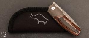   Couteau custom par Guy Poggetti - Micarta et Elmax