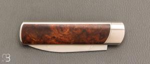 Couteau " Canif " pompe avant custom de Florent Dall'ava - L'atelier Dall'ava