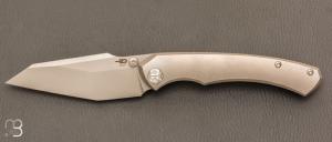  Couteau " Clastic " par Bestech Knives - BT2407C - CPM-Magnacut et Titane