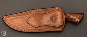   Couteau " Hunter " semi intégral par Adam DesRosiers - KOA