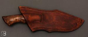   Couteau " Hunter " semi intégral par Adam DesRosiers - KOA