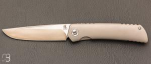  Couteau de poche Katsu - ZK01 - Titane sabl� et ZDP-189