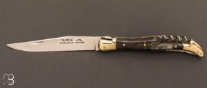    Couteau Laguiole 3 pices 12 cm Hors concours Corne Blonde par Calmels