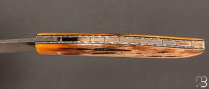   Couteau " le Névé " par Tim Bernard - Os Cerfé et lame 14C28