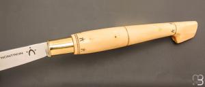    Couteau Nontron n°1 XXL buis modèle "Sabot"