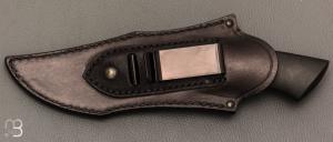   Couteau " Petit Hunter " semi intégral par Adam DesRosiers