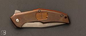  Couteau " Rowdy HiTech " par Gerry McGinnis design Tashi Bharucha