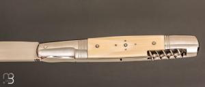    Couteau " Rumilly 2 pièces" par Erwann Aubriet - Ivoire de mammouth