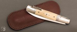    Couteau " Rumilly 2 pièces" par Erwann Aubriet - Ivoire de mammouth