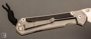 Couteau "Sebenza 31 Large Bog Oak" L31-1136 de Chris Reeve