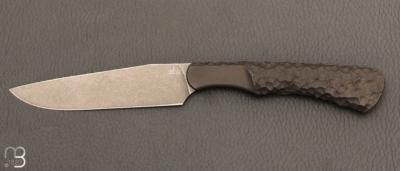   Couteau " Tissk" fixe par Bastards Knives X Christophe Verstappen