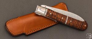  Couteau " Yssingeaux avec garde à bascule et palanquille  " par Romain Alvarez - Gidgee et RWL-34