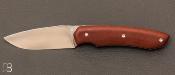 Couteau custom liner lock micarta et 90mcv8 de Berthelemy Gabriel - La Forge Agab