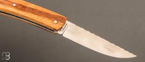  Couteau Le Thiers® Nature S N°026/100 par Fontenille-Pataud - Bois de serpent et lame en 14C28n