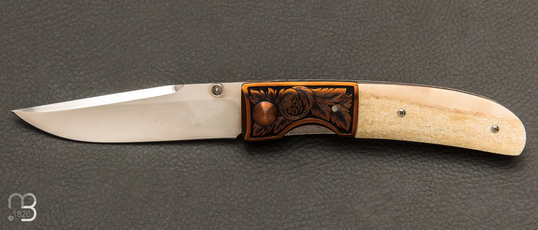 Couteau " custom " liner-Lock de Michael Walker