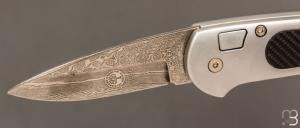   Couteau " 1996 Annual Damast Collector's Knife #734 " de Böker