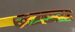   Couteau " AKS 74 Dubai Chocolate " par Böker Plus  - 01KALS153