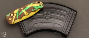   Couteau " AKS 74 Dubai Chocolate " par Böker Plus  - 01KALS153