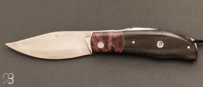   Couteau " Bandit " par Tony Ruot - Morta et lame en C130