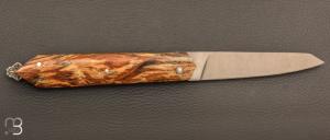  Couteau Laguiole en Aubrac modèle "Bee Back” bois d'Aubrac