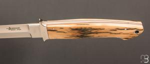  Couteau " Boot Knife " custom par Steven R. Johnson - Mammouth