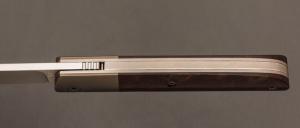 Couteau " Fructis Lag " custom de Stéphane Espi - Micarta WW2 et lame en RWL34