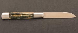  Couteau " Issoire  " par Maxime Surjous  - Ivoire de mammouth et lame en RWL34