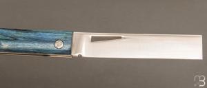 Couteau "L'Olonnois" de L'atelier du capitaine - Hêtre échauffé stabilisé