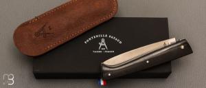   Couteau " Le Lombard " par Fontenille-Pataud - Ébène et 14c28n