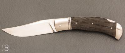    Couteau " Lock-Back " custom par Grégory Picard - Morta et S45VN