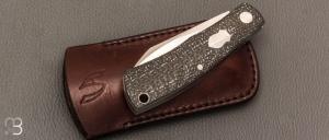   Couteau " Nativ Mini "  par Aleksandr Vetrov - Fibre de carbone / Elmax